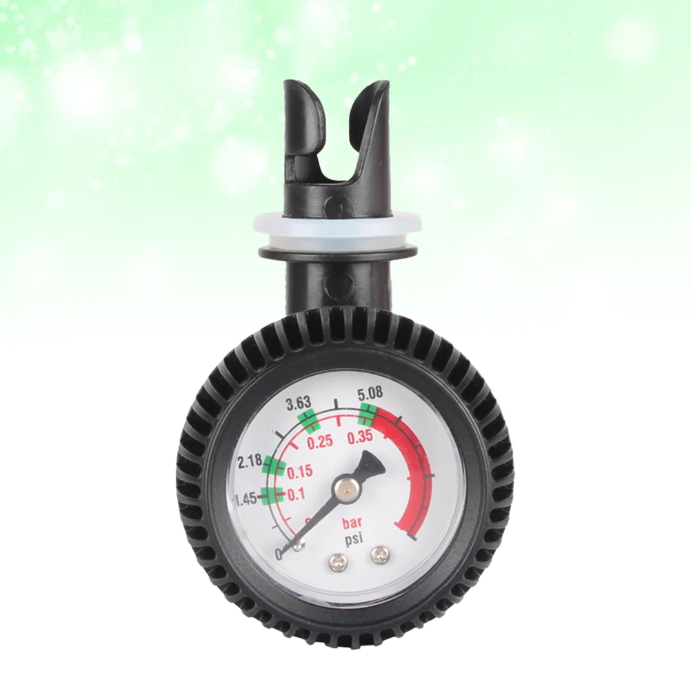 1pc Manometro Aria 0-5Psi Durevole Accessorio Marino Per Gommone Kayak In Gomma Tavola Da Surf Con Pompa Valvola