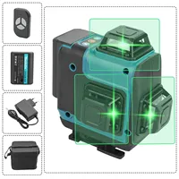 Makita High-Precision 16-Line 360 Horizontal Vertical Cross Level Green Light Laser High-Precision Wall-Mounted Portable Tool