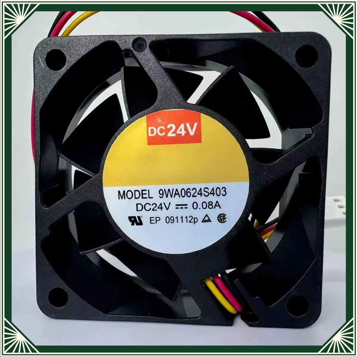 

For SANYO 9WF0624H4D04 9WA0624S403 DC24V Original FANUC Equipment Cooling Fan