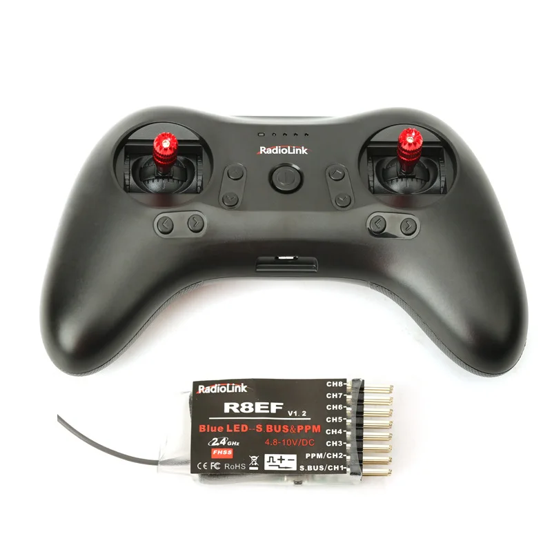 

Пульт дистанционного управления Ledi T8S, настройка параметров через мобильное приложение Bluetooth, 8 каналов, модель R8EF, передатчик для авиамоделей T8FB.