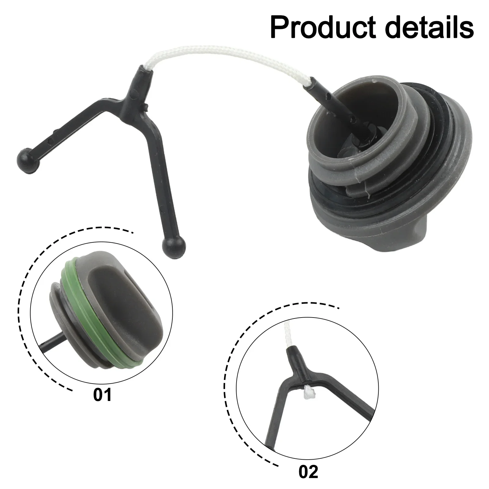 Oil Cap Kit And Fuel Cap Kit For T435 T350 T345 T340 T346 T353 T362 T365 T371 Engine Systems Replaces 537281502