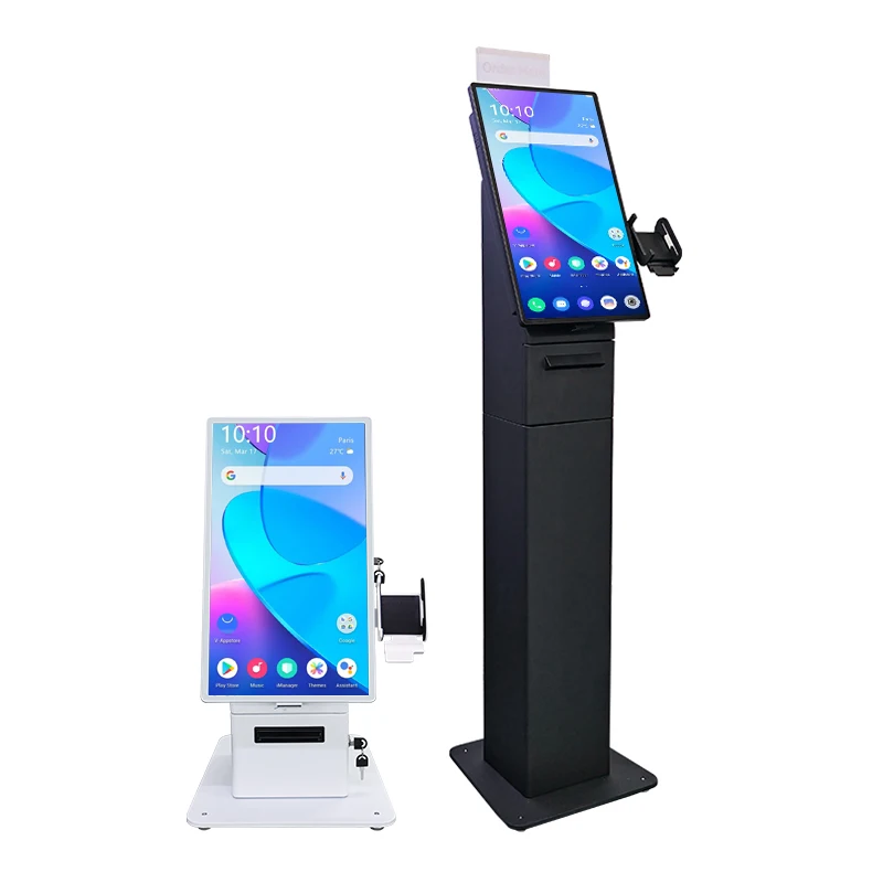 TouchWo Touchscreen Aluminium Alloy Kiosk Self Service Medical Register Kiosk Health Check Self Service Kiosk Machine