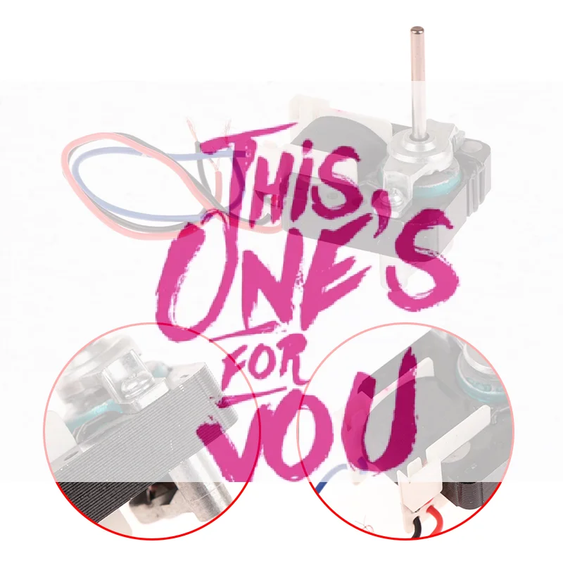 

【BA】1 шт. Высококачественный асинхронный двигатель YJ48 220 В переменного тока для настольного вентилятора, регулирующий скорость, 5,9*4,8 см