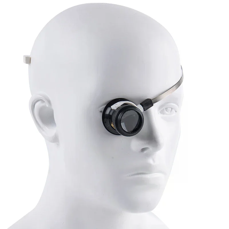 5X Loupe Magnifying Glasses Lens Watchmaker Watch Repair Tool Magnifier Jewelry Inspection Professional Repairing Equipment Port