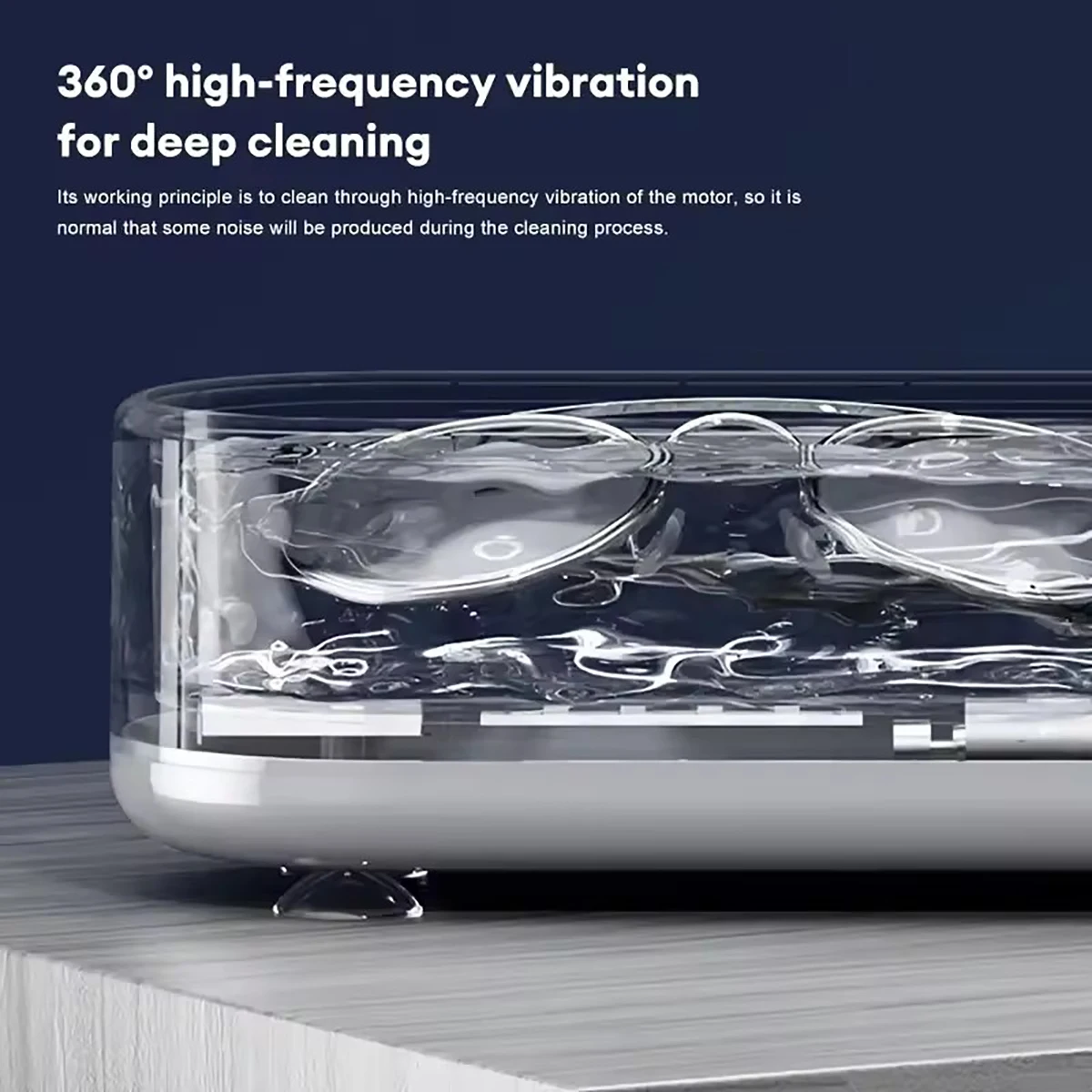 

Portable ultrasonic cleaner-USB charging mini cleaning equipment, suitable for jewelry, glasses and small items.