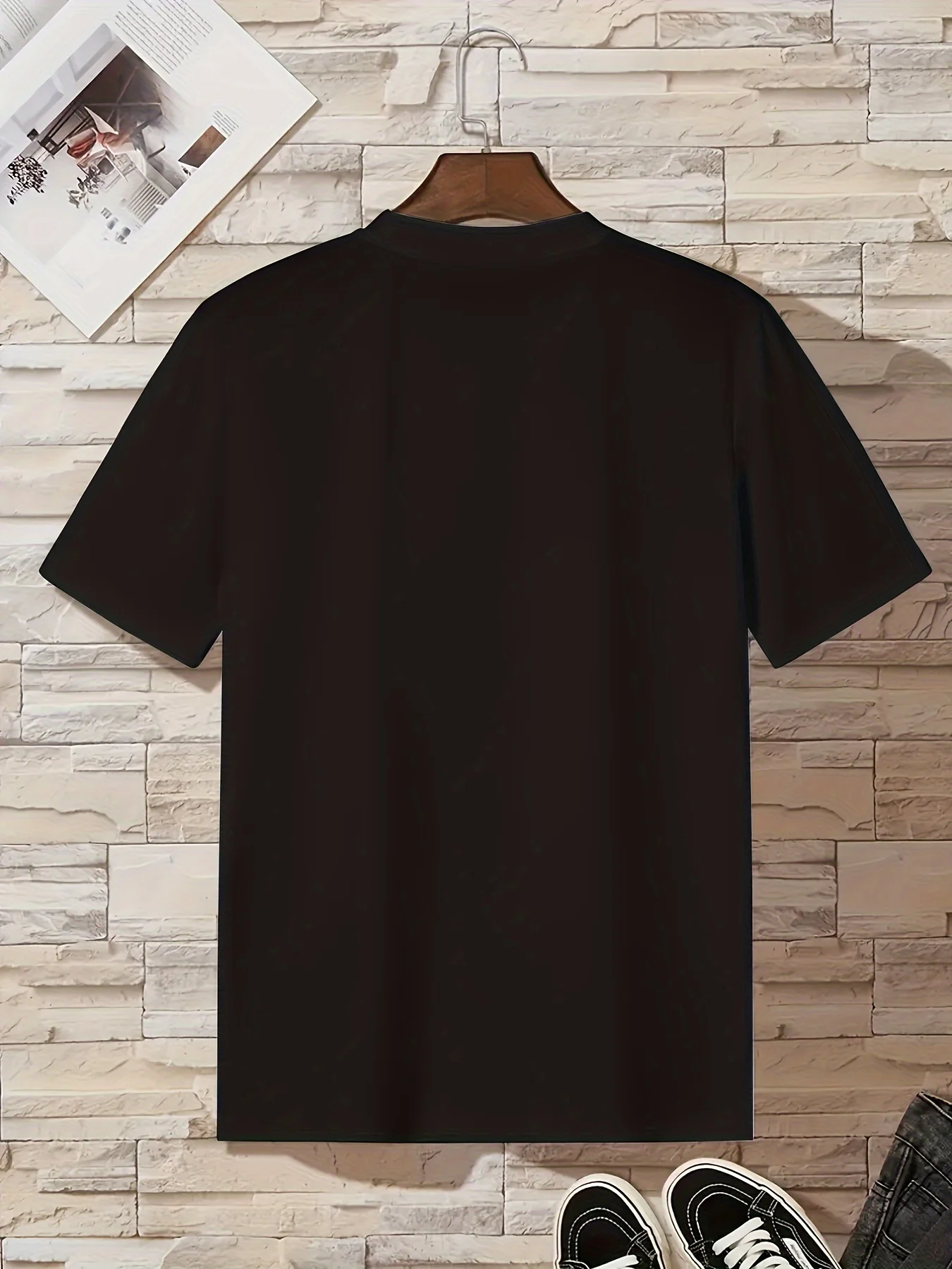 Gothic Bat Graphic T-shirt voor dames - Zwart casual T-shirt met ronde hals en uniek vleermuisontwerp, hoge stretchstof, perfect