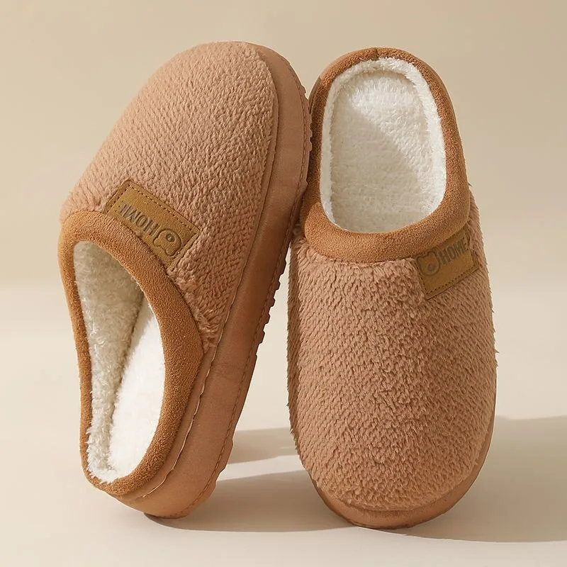 2026 Herren-Baumwoll-Hausschuhe für Herbst und Winter, weiche, warme und rutschfeste Hausschuhe mit weicher Sohle, Baumwollschuhe für Studenten – Detail 14