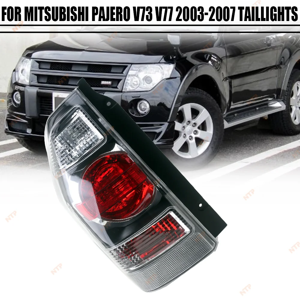

Для Mitsubishi Pajero V73/V77 2003-2007: Комплект задних фонарей (стоп-сигнал, указатель поворота, противотуманный фонарь), пара, автозапчасти