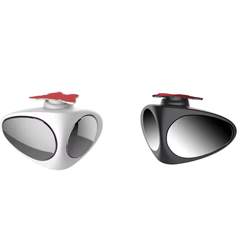

1 Piece 360 Degree Rotatable 2 Side Car Blind Spot Convex Mirror Automibile Exterior Rear View Parking Mirror Safety Accessories