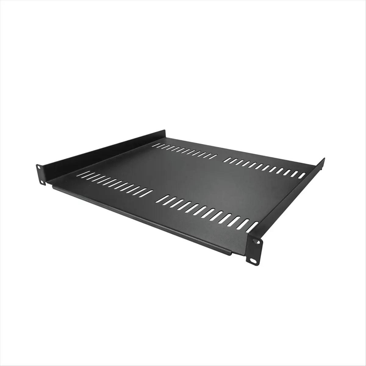 1U Server Rack Mount Shelf Vented Cantilever Tray for 19Inch Network Equipment Rack & Cabinet-A23U