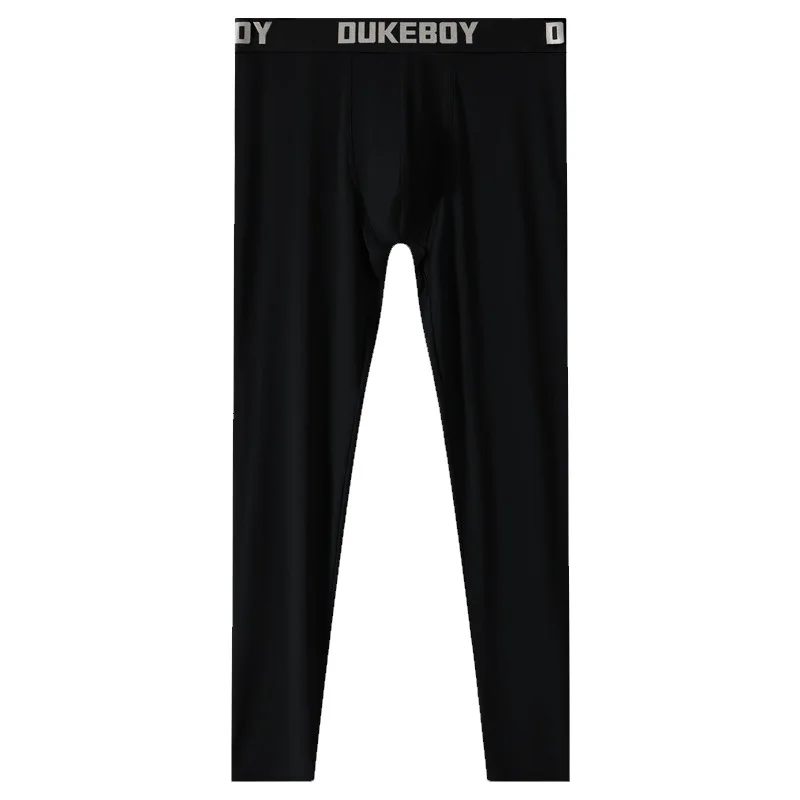 Ice Silk Smooth Thermal Underwear Men Long Johns Autumn And Winter Keeping Warm Thermal Underwear Bottoms Male Thermo Long Pants