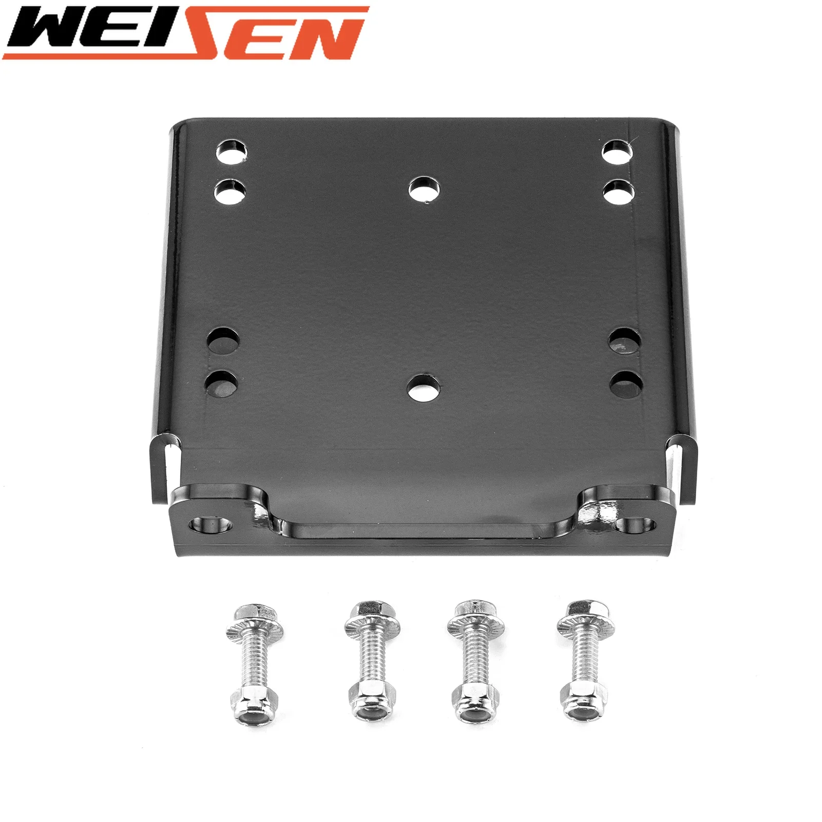 

WEISEN Heavy-Duty Steel Winch Mount ATV For Suzuki King Quad 450/500/700/750