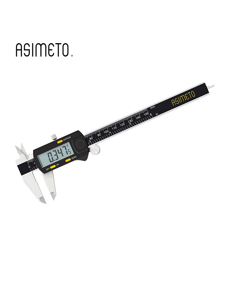 Germany ASIMETO Basic Series 307 Digital  Vernier caliper digital display with stainless steel 0-150-200-300mm high precis