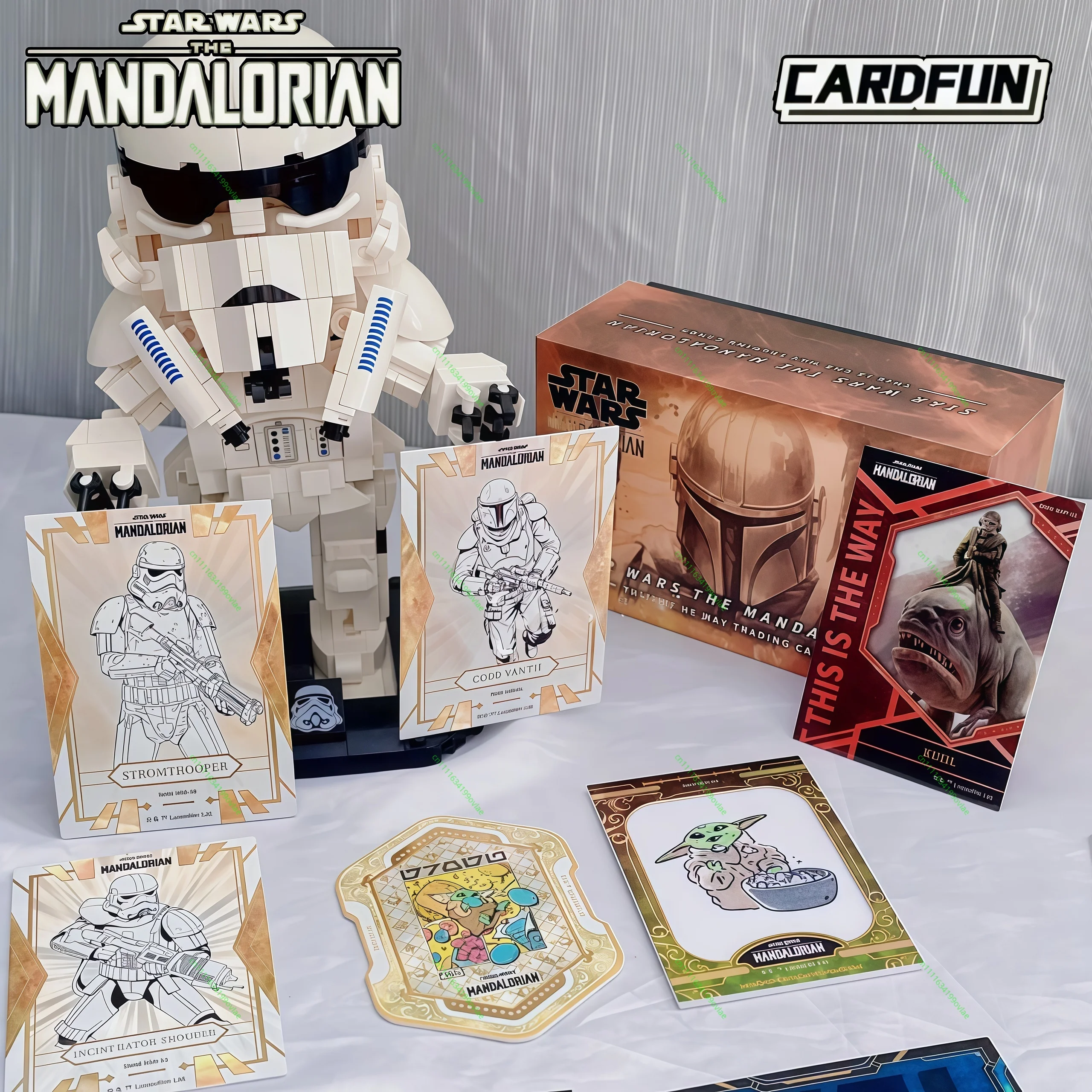 cardfun-star-wars-the-mandalorian-this-is-the-way-scatola-booster-di-carte-collezionabili-ufficiali-hobby-collezione-esposizione-regalo