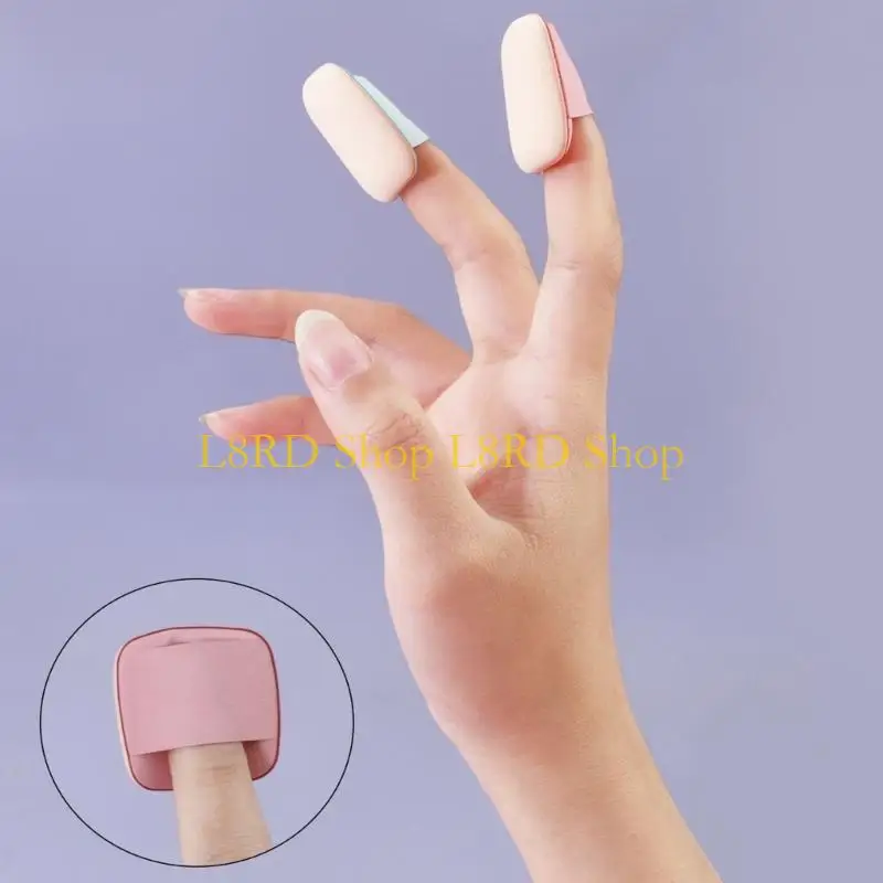 L8rd 6 قطع مربعة مكياج مسحوق نفخة نفخة من أجل تجميلية دقيقة تطبيق سهل