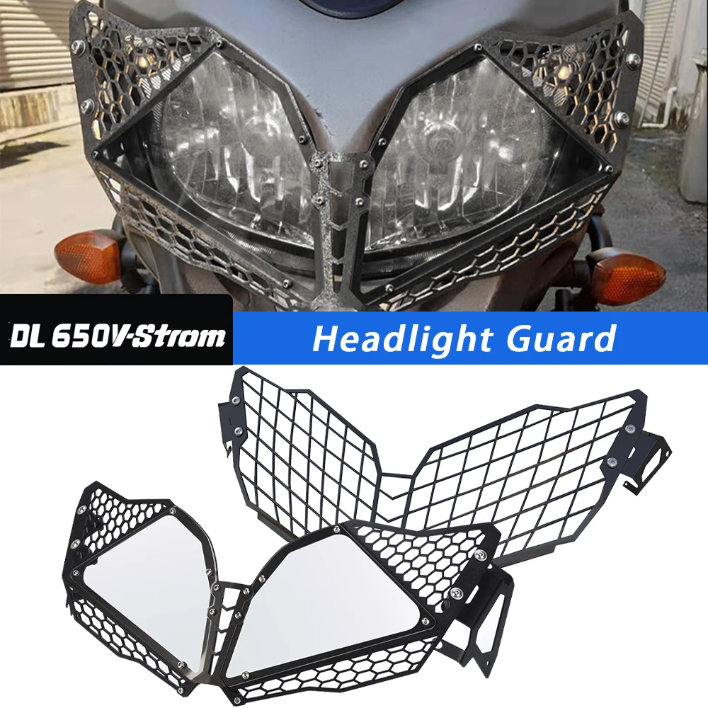 

Headlight Grill Guard Protection Cover FOR Suzuki V-Strom 650 650XT 2012-2014 2015 2016 2013 DL650 V-STROM650 V-STROM650XT 2017
