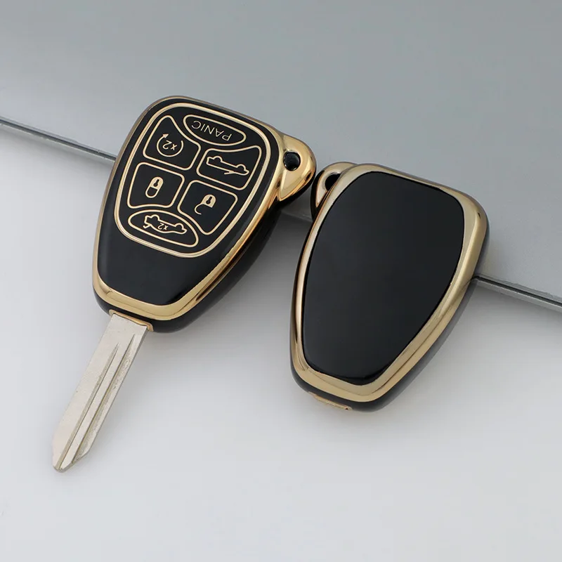 

Suitable for Jeep Chrysler Commander Wrangler Keycase Car Keypack Light Free Fit for Vehicle Key Cover