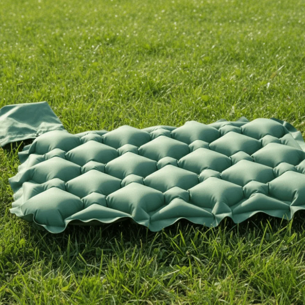 Foldable Inflatable Seat Cushion Moisture-proof Lightweight Car Seat Cushion Space-saving Water Resistant Camping Chair Mat