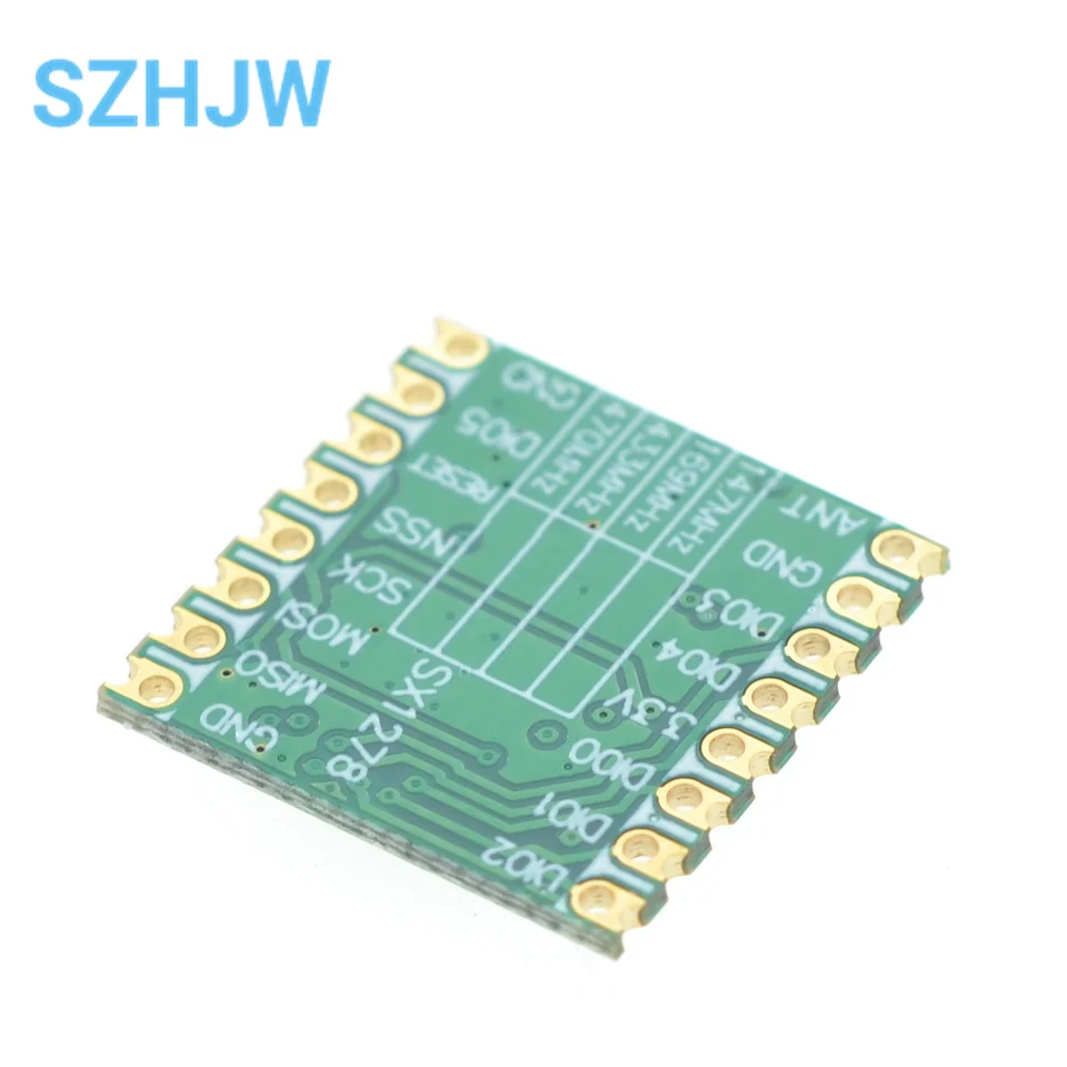 1pcs 433/470MHz LoRa SX1278 Long Range Transceiver Wireless Module SMT SPI Interface With Antenna