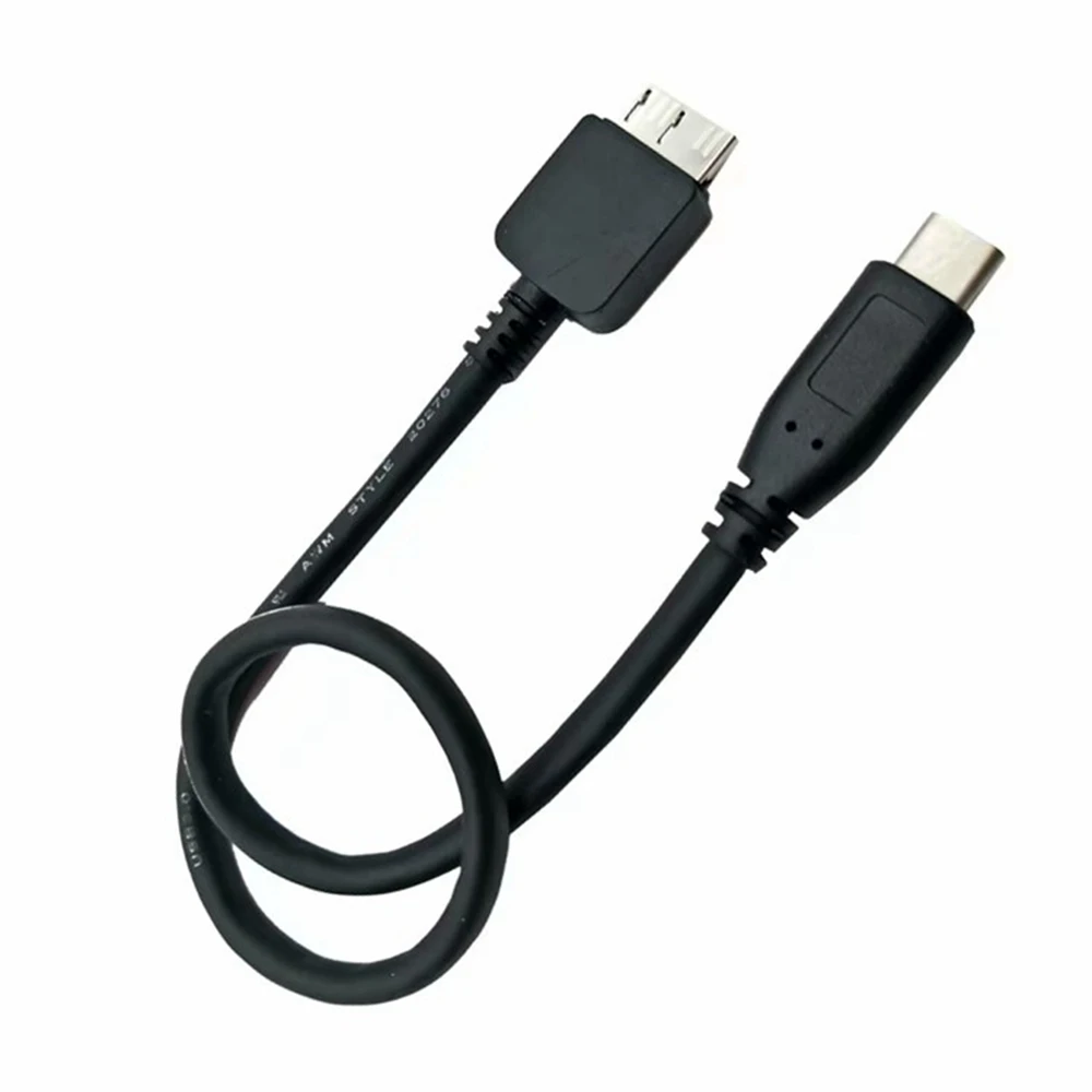 

Usb 3.1 c to usb 3.0 micro b cable connectors for hdds, external hard drives, phones, pc 30cm