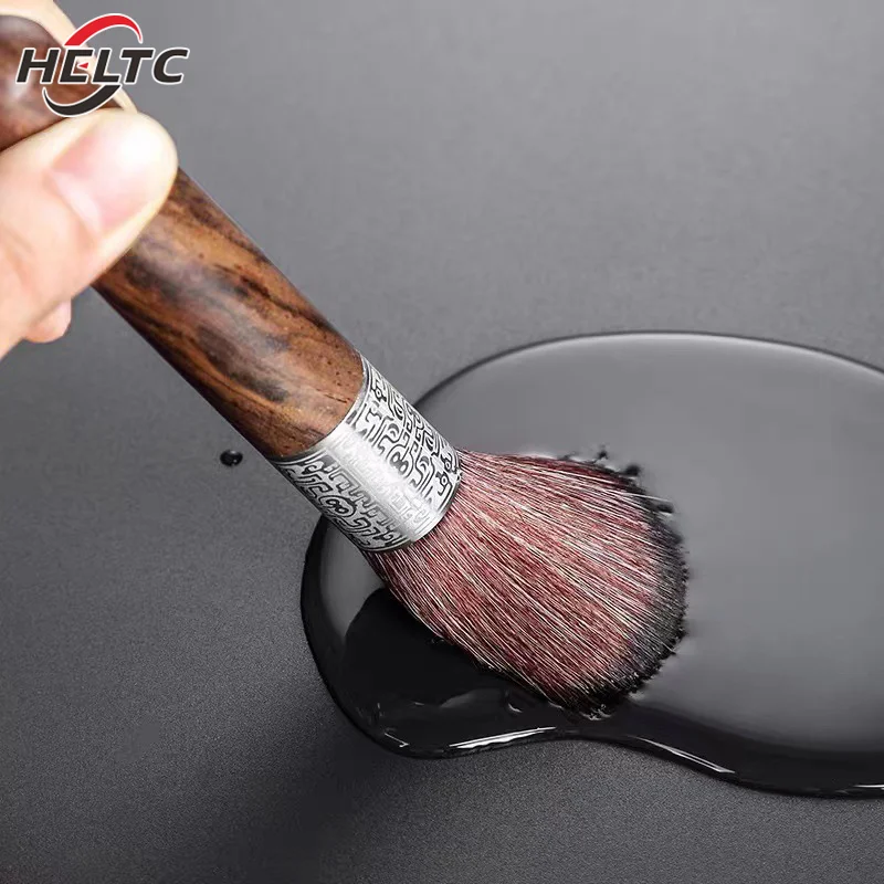 Wooden Espresso Black Coffee Powder Washing Brush For Coffe Filter Maker Barista Cleaning Grinder Cafe Tools