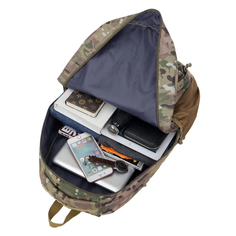 50 60 litri zaino da uomo tattico militare arrampicata attrezzatura da campeggio City Outdoor Sports Molle Bag zaino da viaggio Camo