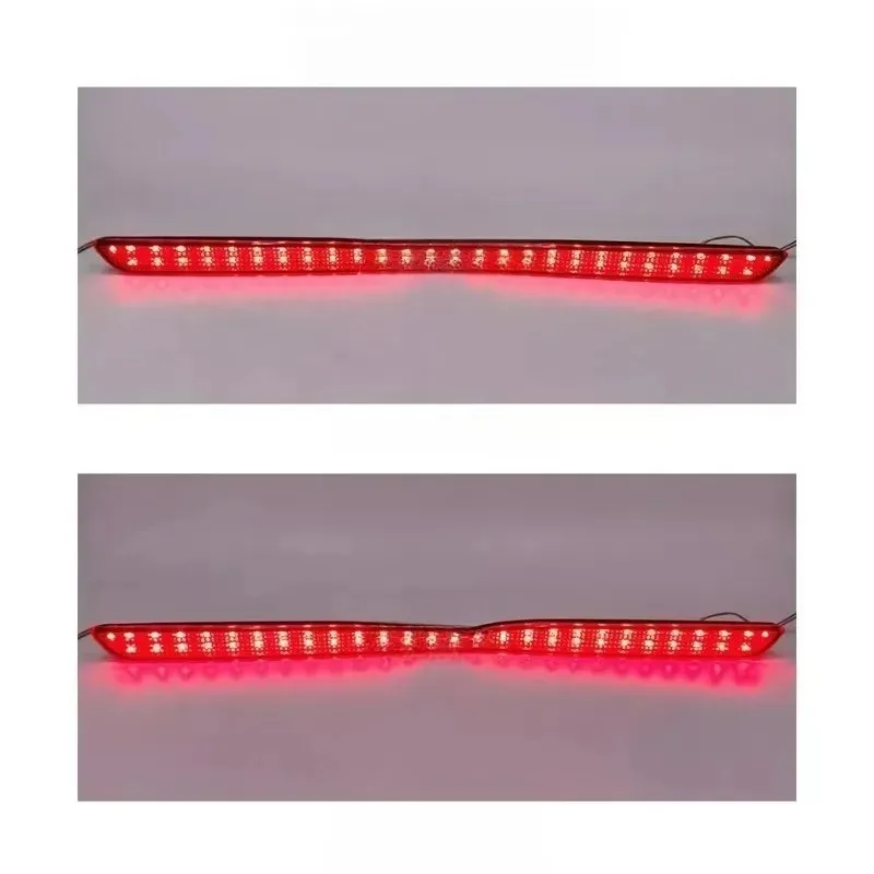 Parachoques trasero LED con lente negra para luz de freno de parada trasera reflectora para Atenza GJ 2 uds