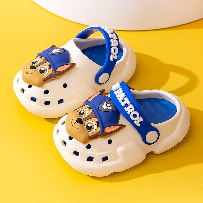 Paw Patrol pantofole estive per bambini sandali da spiaggia per bambini dei cartoni animati ragazzi ragazze pantofole antiscivolo per uso domestico