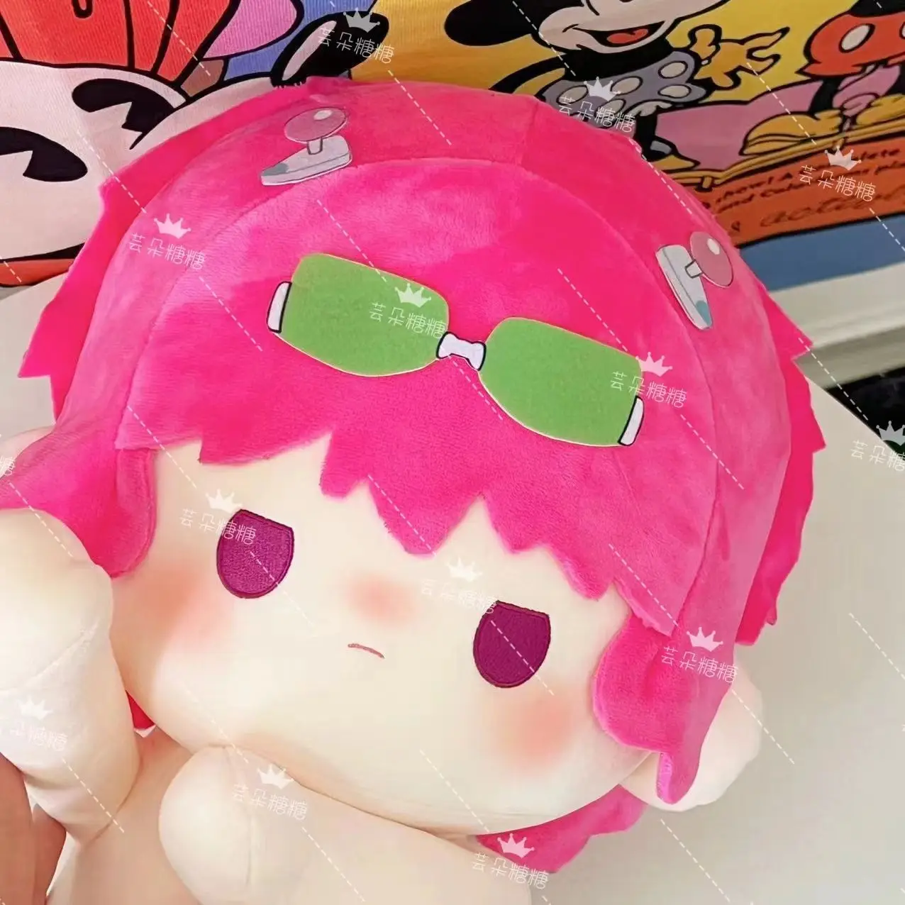 40cm Anime Rolle Saiki Kusuo Puppen Cartoon Sitzhaltung weiche Plüsch Baumwolle Puppe Körper Cosplay verkleiden Stofftier Kissen Geschenk