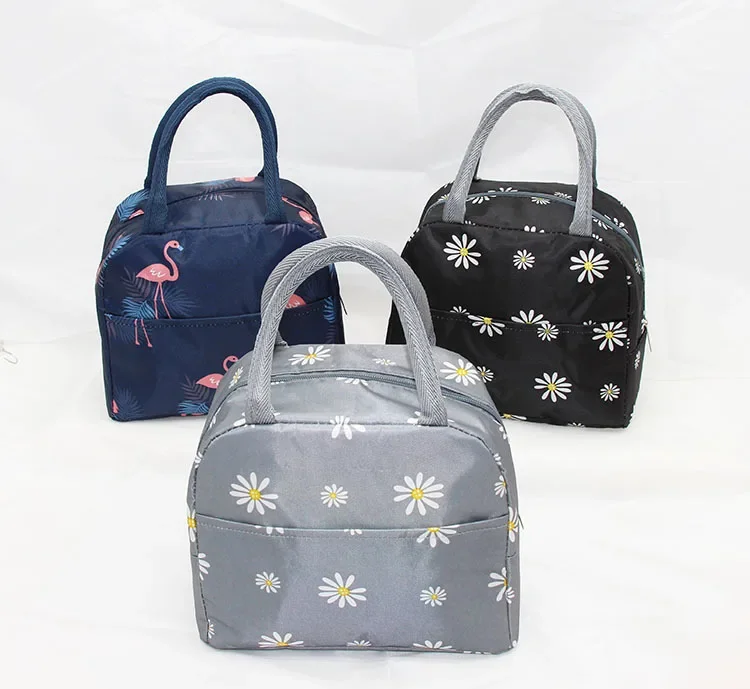 Insulated Lunch Bags Cooler Tote Bag With Front Pocket Lunch Box Lunch Bag For Women Men Adults Girls Work Hiking Picnic