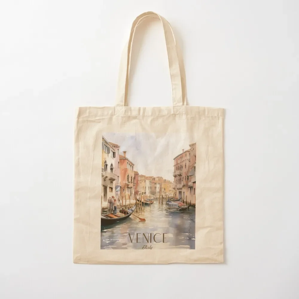 

venice italy travel wall art print Tote Bag Canvas bag for women tote bag custom Cloth