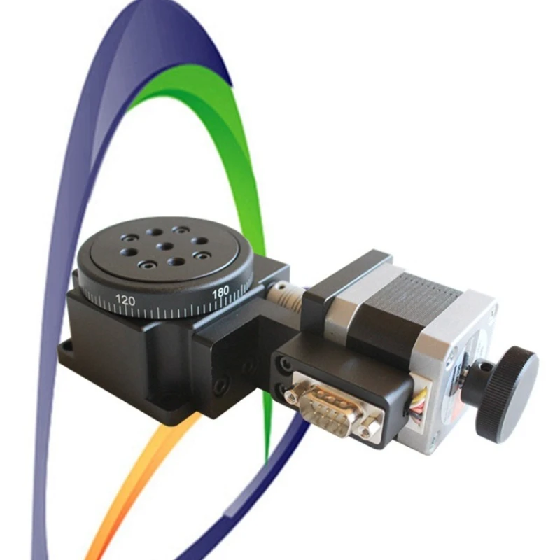 

Optical experimental electric rotary table, fine-tuning rotary displacement table, worktable turntable