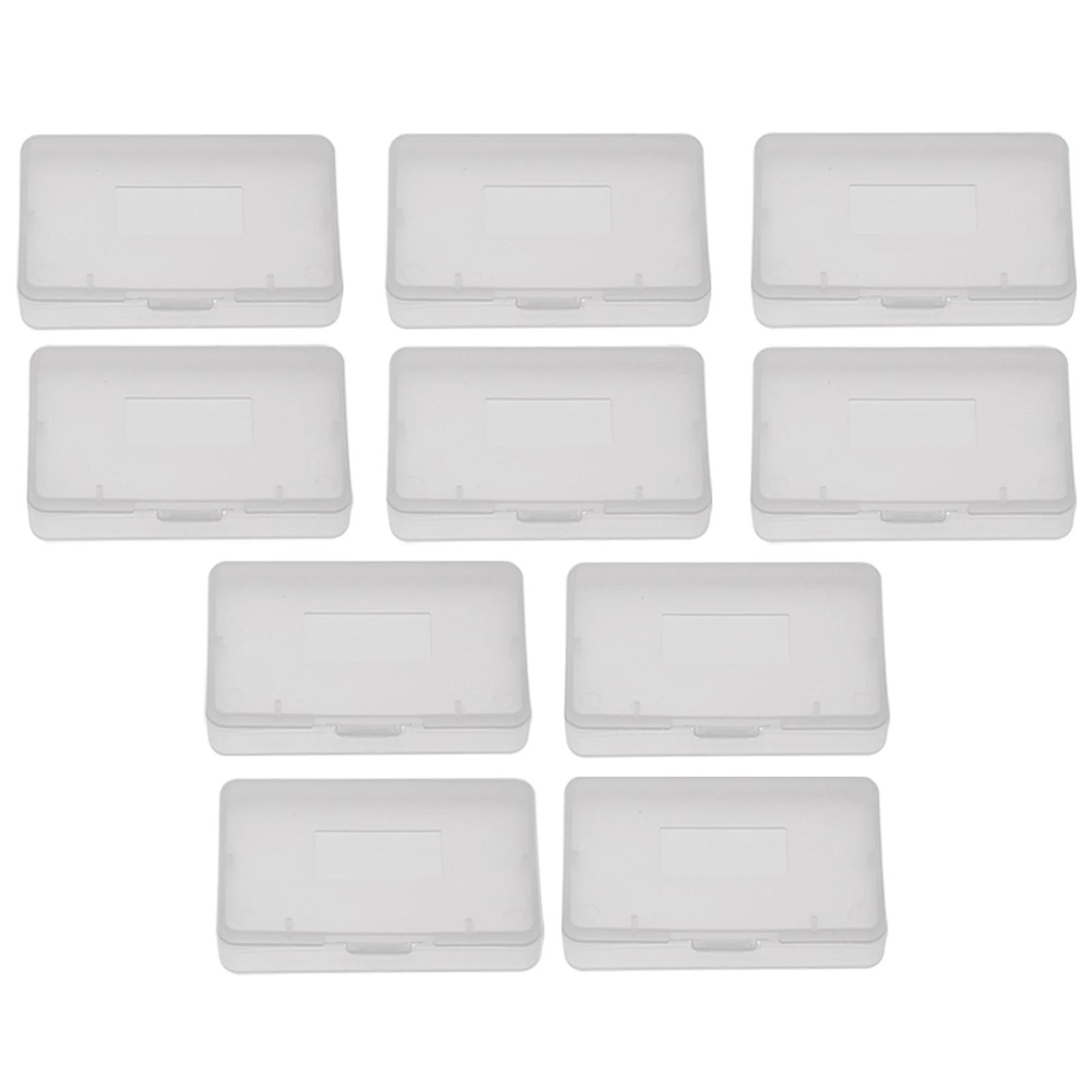 Funda Protectora Transparente Antipolvo para Cartuchos de Game Boy Advance GBA, Caja para Cartuchos de Juego GBA