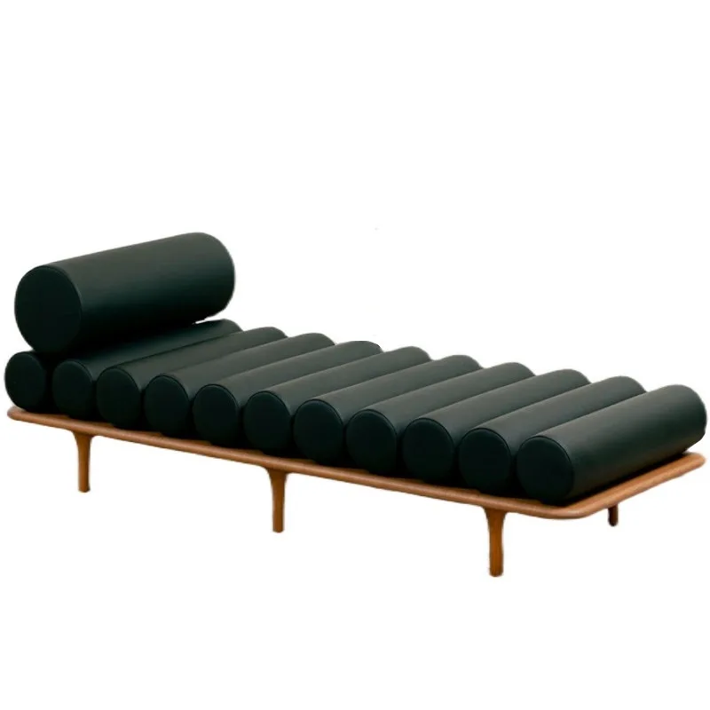 

Creative special-shaped solid wood living room sofa stool cloakroom shoe changing stool model room tea room club bench