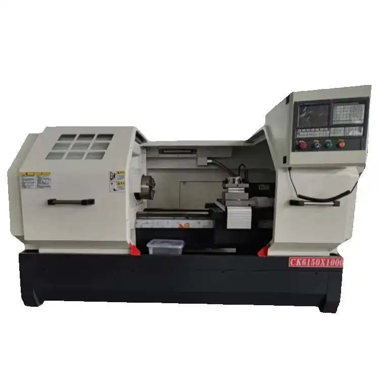 Ck6150 Hining Flat Bed Horizontal Type Turning Metal Higher Stability One-Piece Cnc Lathe Hine