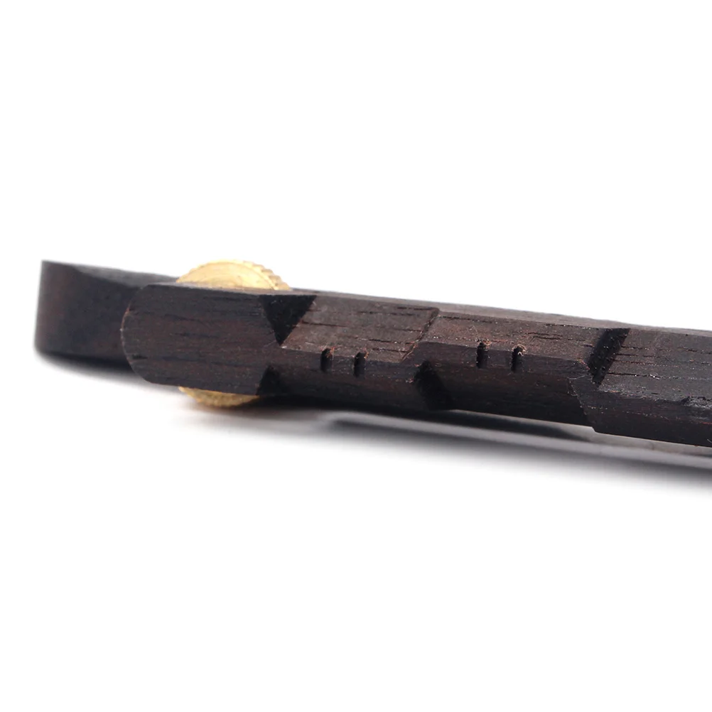 

Adjustable Ebony Bridge For Mandolin Lightweight Guitar Bridge Replacement High Quality Coffee Qd01 Suitable For String