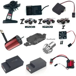 Pièces de rechange électriques sans balais Hyper Go pour voitures, R/C, camion tout-terrain, Bumosquito, MJX 16207, 16208, 16209, 16210, 1/16