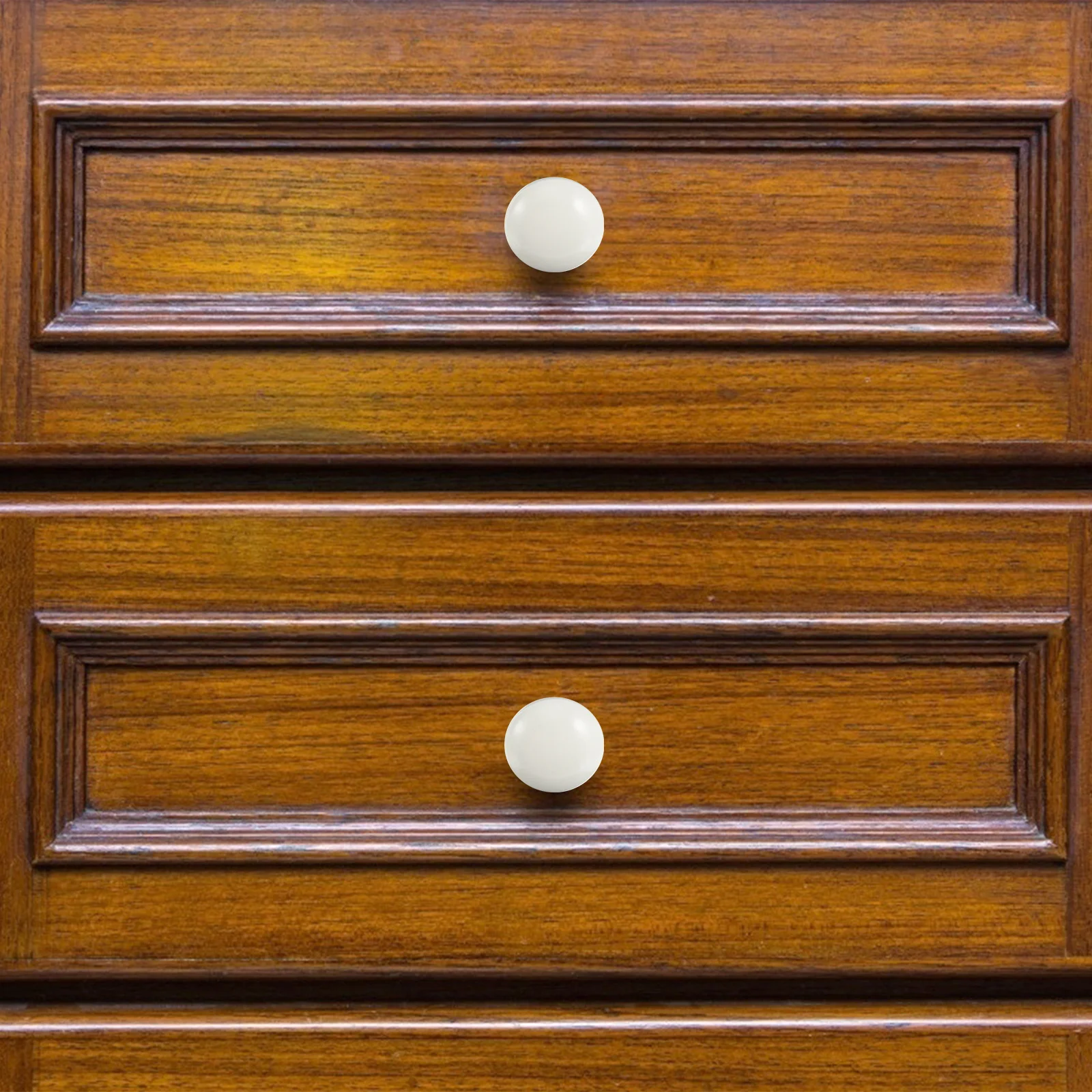 

8Pcs Hardwood Cabinet Handles Round Solid Wood Knobs for Wardrobe Closet Drawer Door Furniture Use Round Door Handle