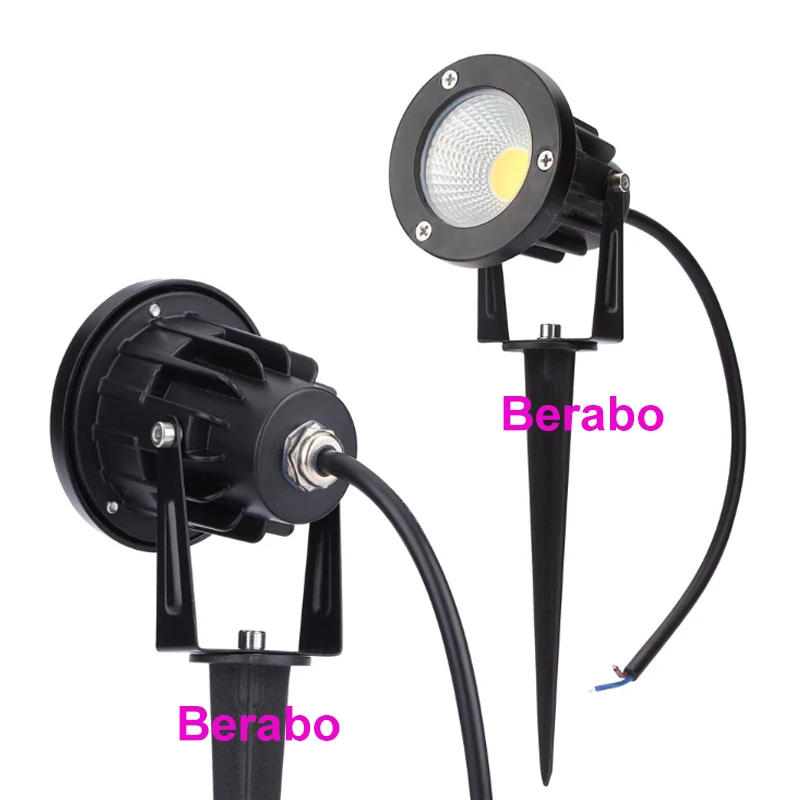 Neue Stil COB Garten Rasen Lampe 230V 220V 110V 12V Outdoor LED Spike-Licht 5W 7W 9W 12W Pfad Landschaft Wasserdicht Spot Lampen – Detail 5