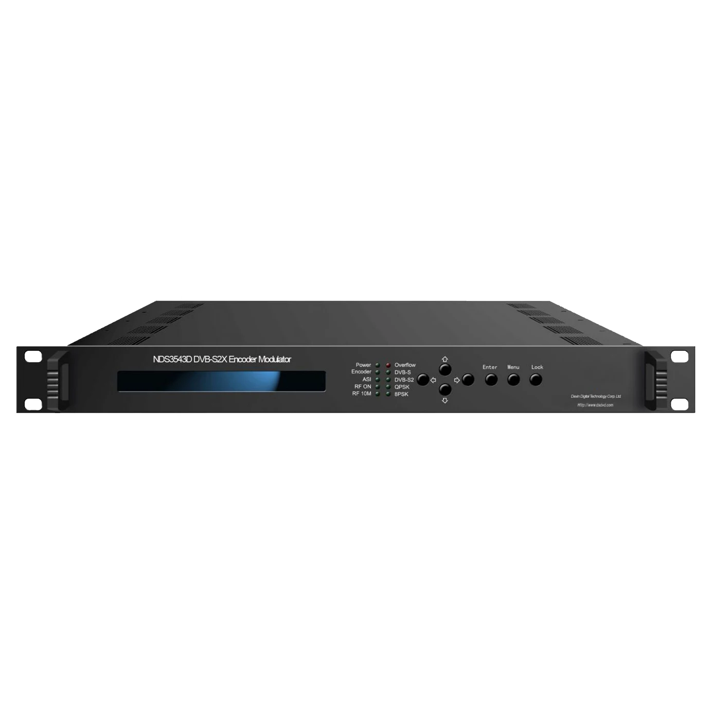 Multi-format HD SD Encoder Modulator, DVB-S/S2/S2X RF Output,Optional H.264 H.265 MPEG2 Encoding,Low Latency for TV Broadcasting