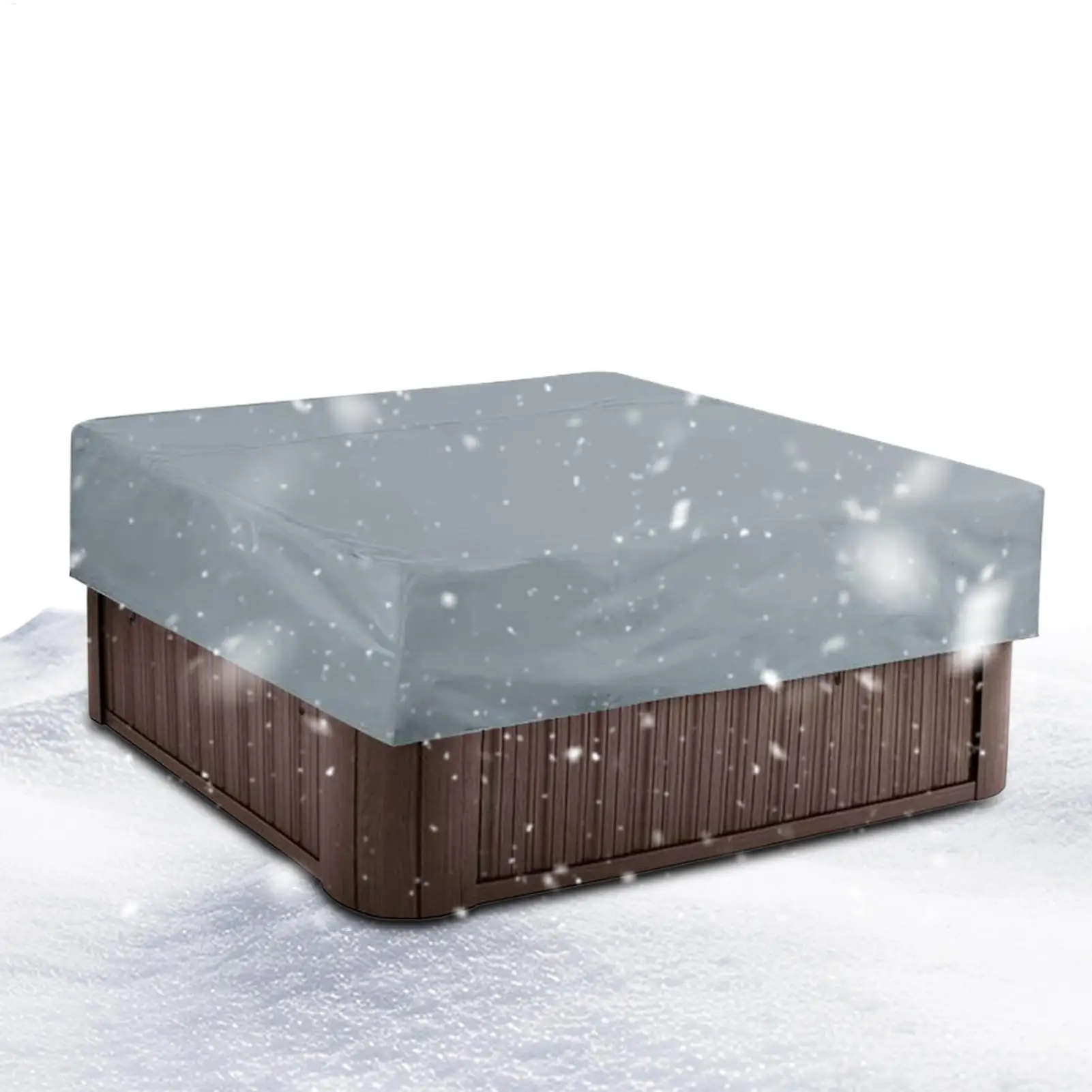 

Hot Tub Covers Replacement Waterproof UV Protection Sealing Spa Covers For Hot Tub For Outdoor Garden Backyard Deck Poolside