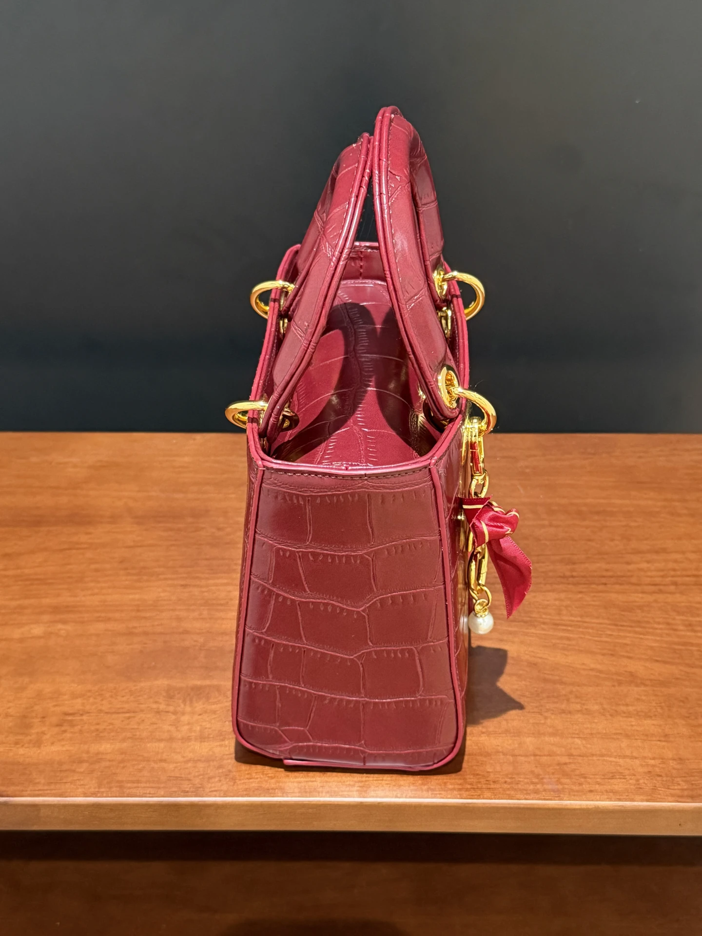 ciyah-crocodile-pattern-wedding-bag-red-handbag-oulder-bag-for-women-sweet-lady-sle-spring-2026-new-handbag-crossbody-bag