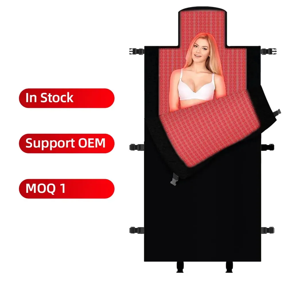 

Red Light Therapy Pad, Beauty Sleeping Bag for Waist Warmth, Intelligent Timed 2570 LED Light Therapy and Thermal Therapy