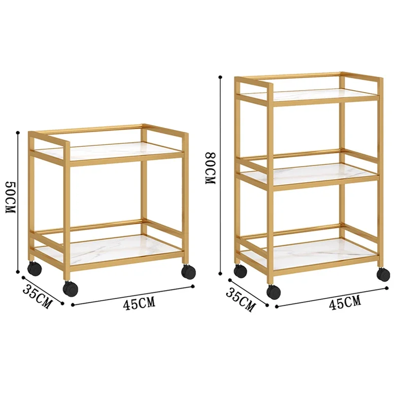 Профессиональная бытовая тележка из нержавеющей стали, тележка для салона, декор для парикмахера, медицинский бар, укладка, Carro Auxiliar Con Ruedas
