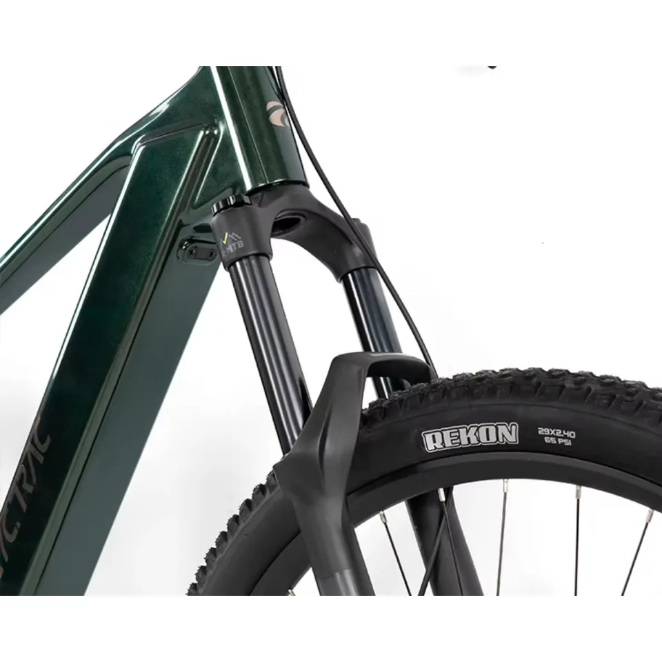 TWITTER new EM19 2rd carbon fiber soft tail electric mountain bike equipped with eight sided medium drive M820-36V20A/48V15A250W image 6