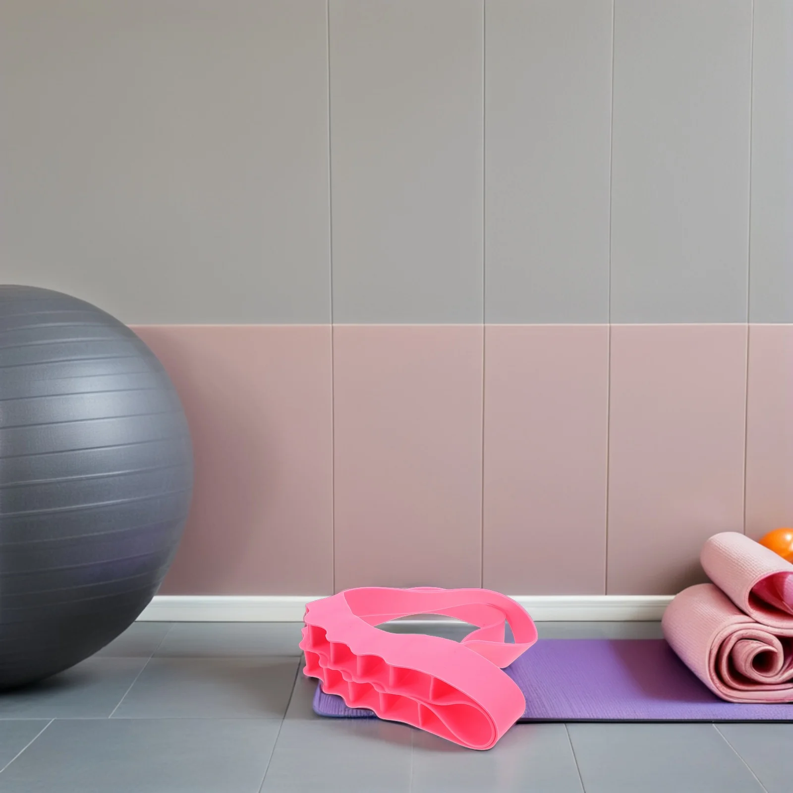 

1pcs Resistance Foot Band Silicone Toe Separators For Bunion Correction Hip Leg Exercises Arch Support Stretching Bands Yoga