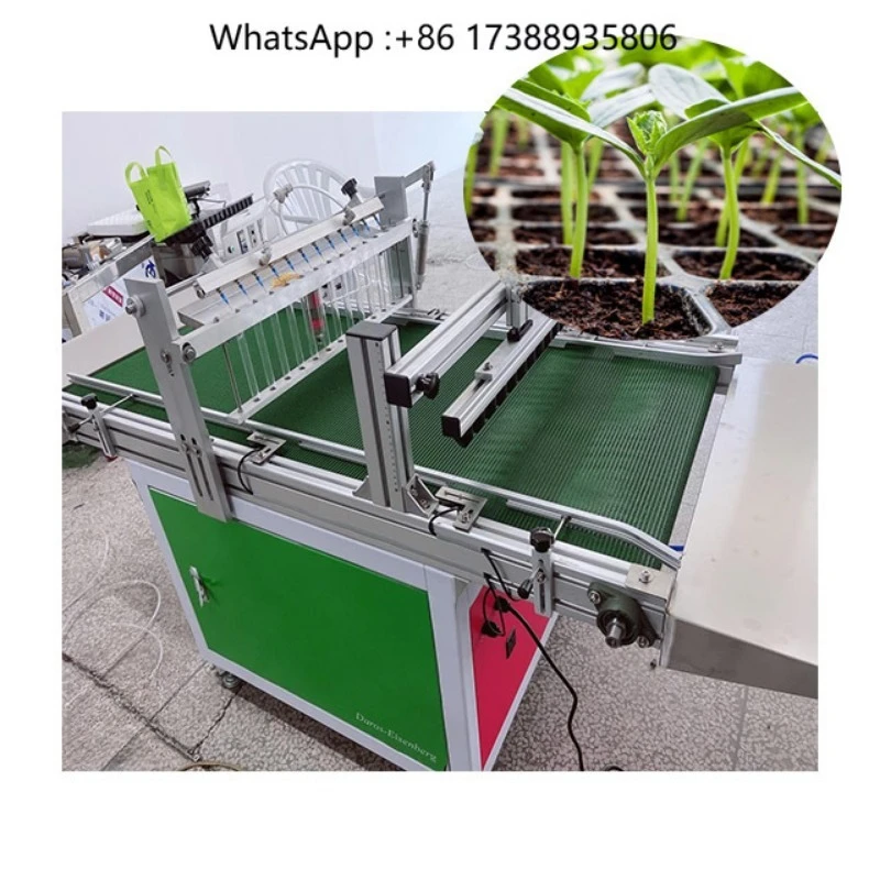 Type Pneumatic Seeder Machine High Precision Plug Tray Seeding Machine for Vegetable Flower Tobacco Seeds