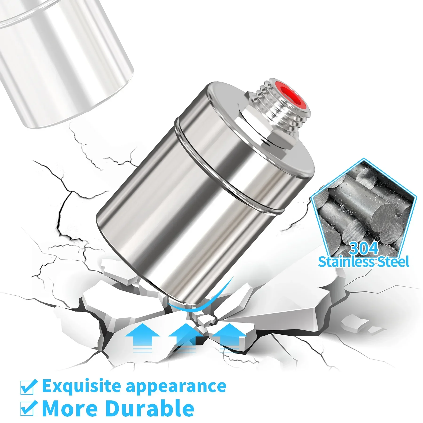 Stainless Steel Float Ball Valve Manual Water Level Control Automatic Stop Faucet Water Supply Replenishment Switch Cross-Border