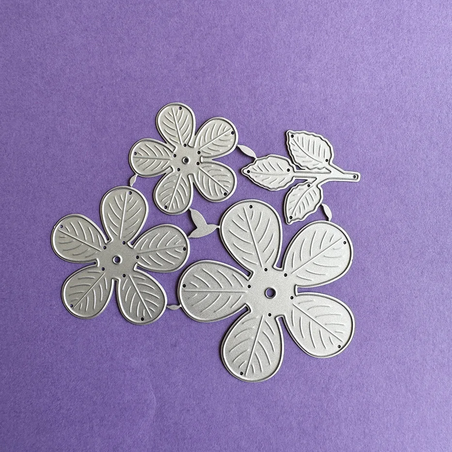 

Petals Metal Cutting Dies Stencil for DIY Scrapbooking Photo Album Embossing Paper Cards Crafts Diecuts New 2024