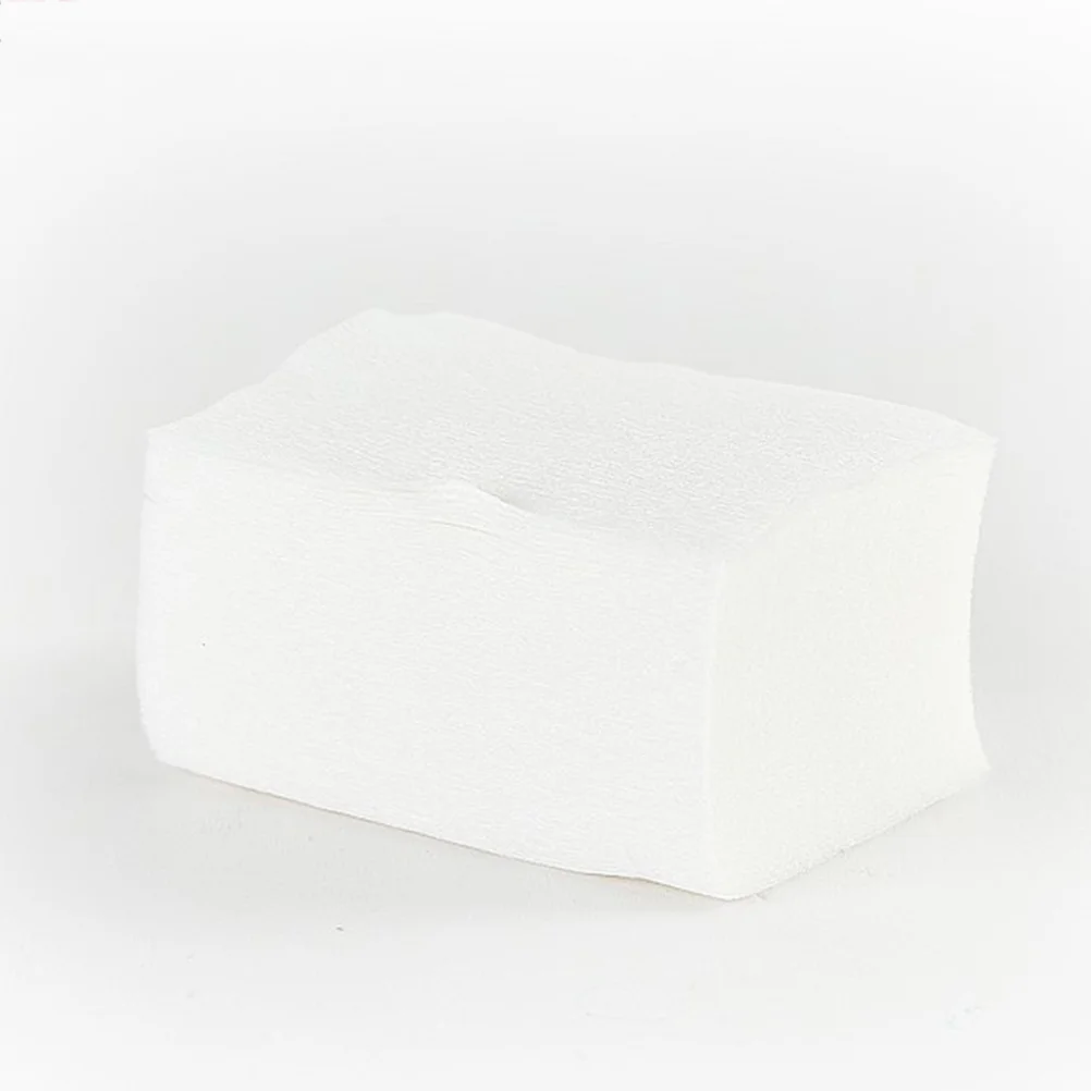 700 pz Lint Free Nail Polish Remover Pad Morbido Forte Assorbente Usa E Getta Sanitario per Manicure Pedicure Gel Nail Polish